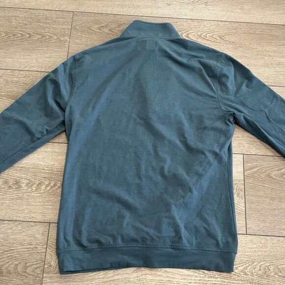 Linksoul Golf Sweater Mens Medium Blue Organic Cotton Pullover Preppy Athletic - Picture 9 of 9